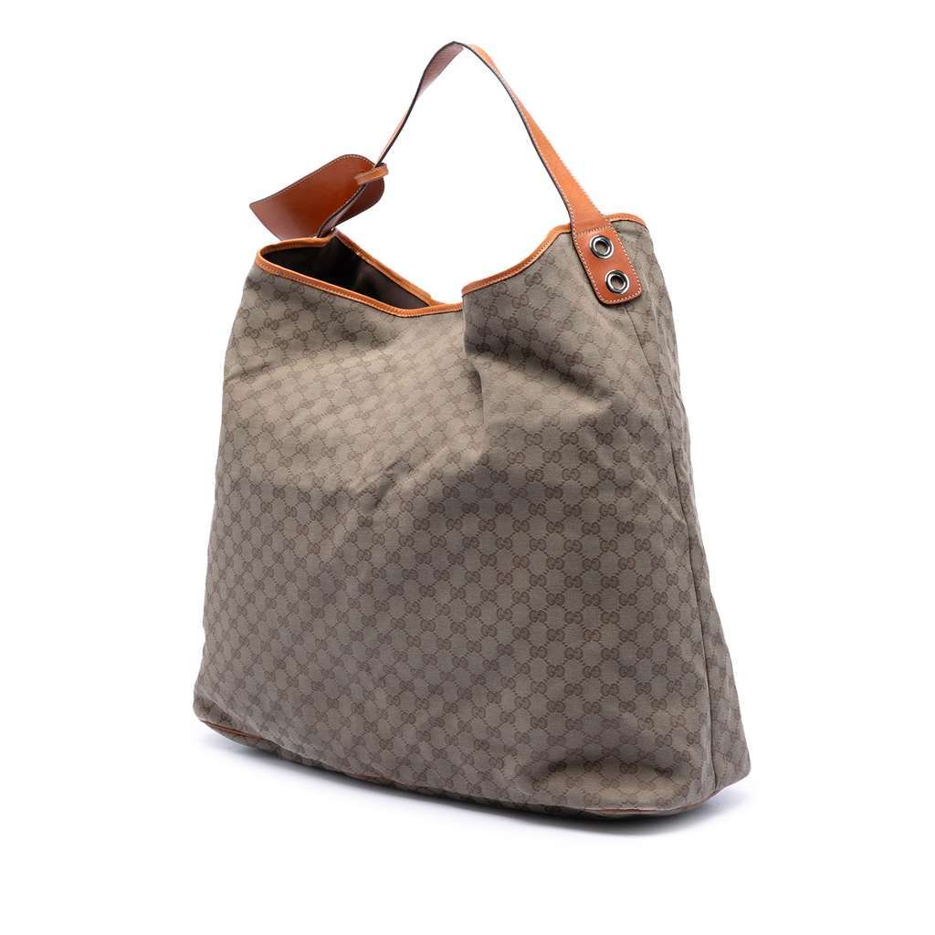 Gucci GG Canvas Tote Beige Very good condition - Back View