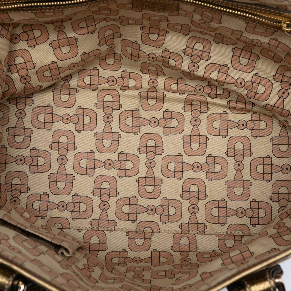 Gucci GG Canvas Web Jolicoeur Tote Beige Very good condition - Model View