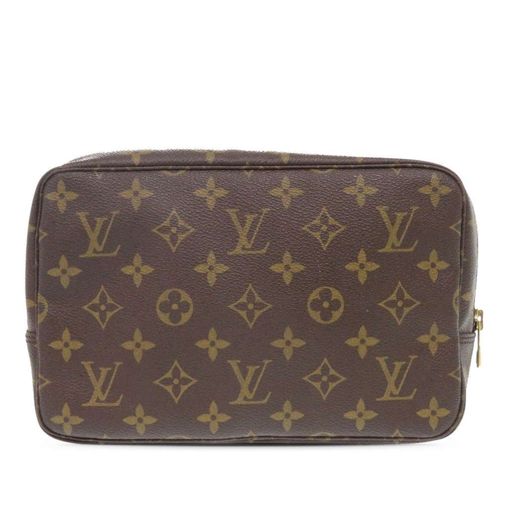 Louis Vuitton Monogram Trousse Toilette 23 Brown Very good condition - Back View
