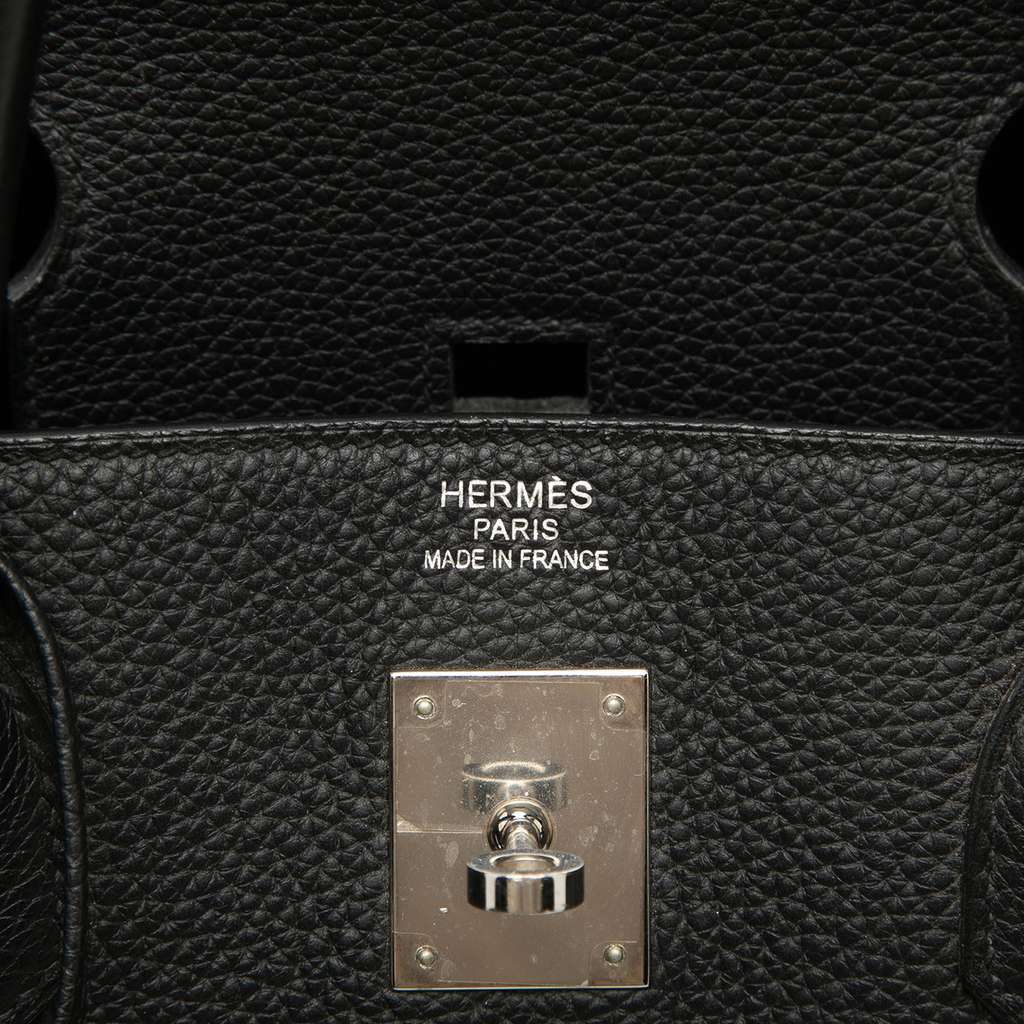 Hermès Togo Birkin Retourne 40 Black Leather Very good condition - Box View