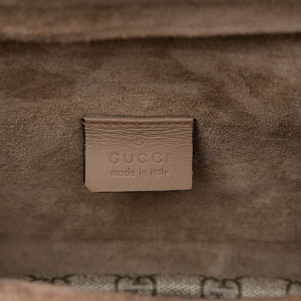 Gucci Small GG Supreme Dionysus Crossbody Beige Very good condition - Box View