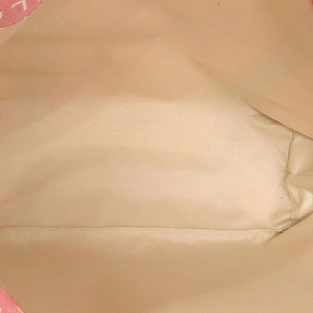 Bvlgari Logomania Canvas Tote Pink Canvas Very good condition - Inside View
