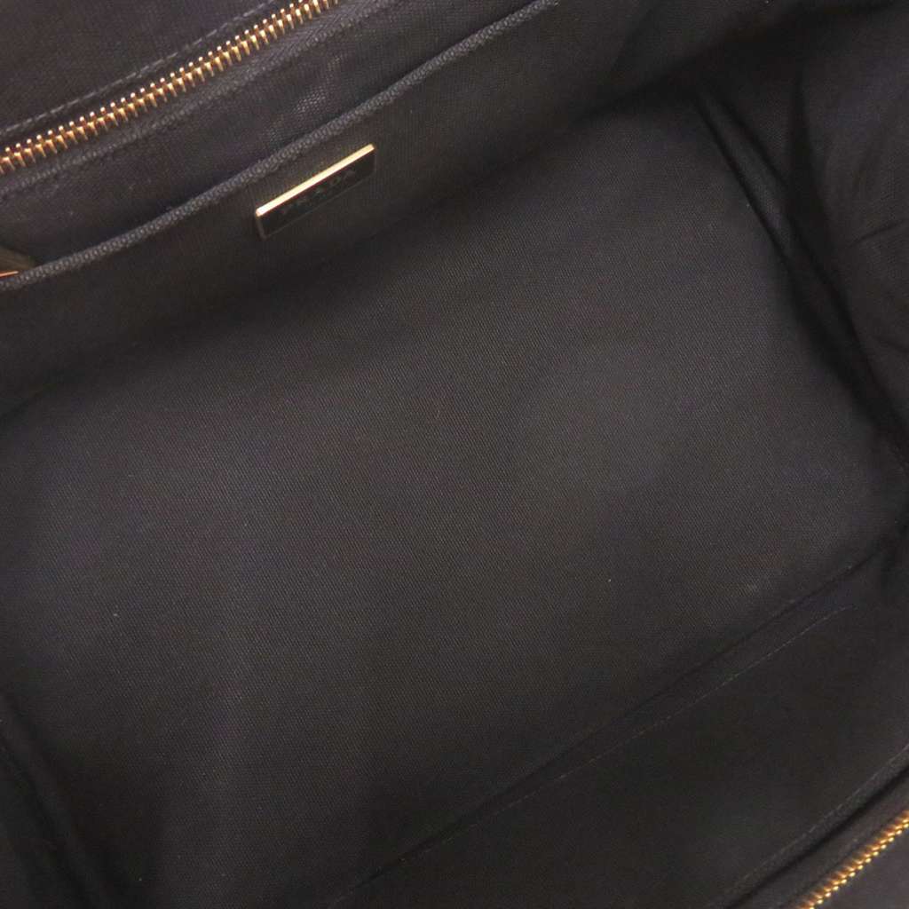 Prada Canvas Canapa Logo Satchel Black Canvas Very good condition - Model View