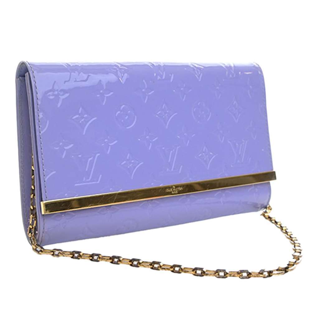 Louis Vuitton Monogram Vernis Ana Purple Leather Very good condition - Inside View