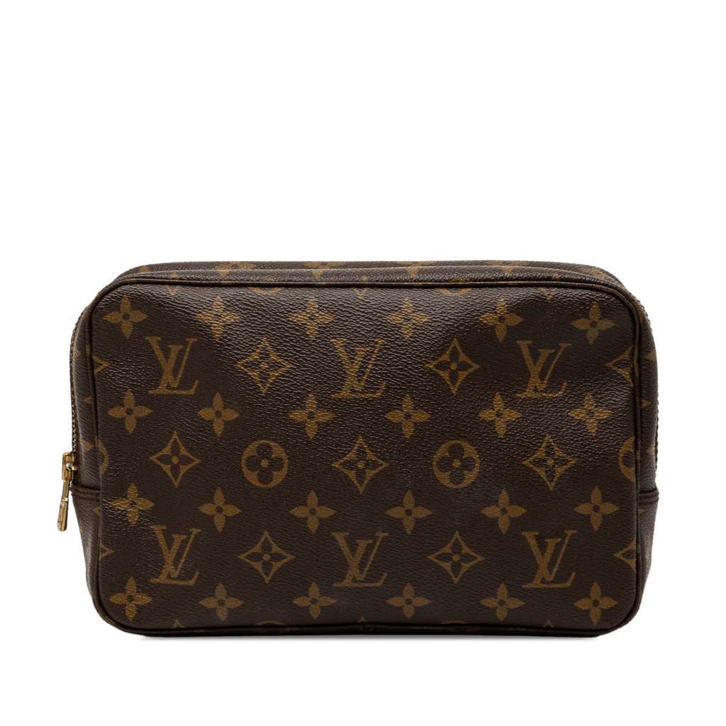 Louis Vuitton Monogram Trousse Toilette 23 Brown Very good - Front View
