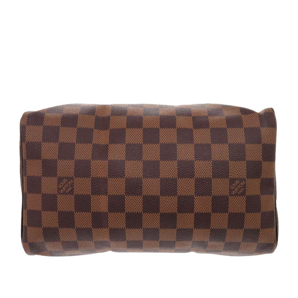 Louis Vuitton Damier Ebene Speedy 25 Brown Very good - Inside View