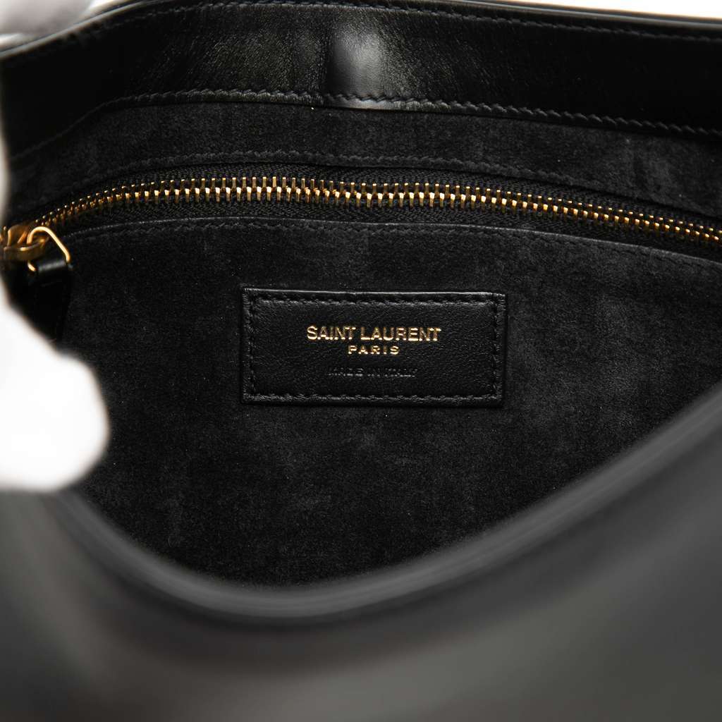 Saint Laurent Smooth Calfskin Le 5 a 7 Black Leather Very good condition - Box View