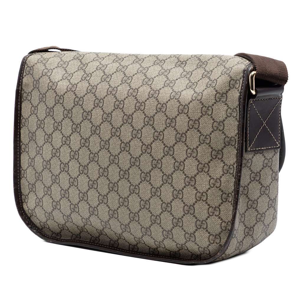 Gucci GG Supreme Crossbody Beige Very good condition - Back View