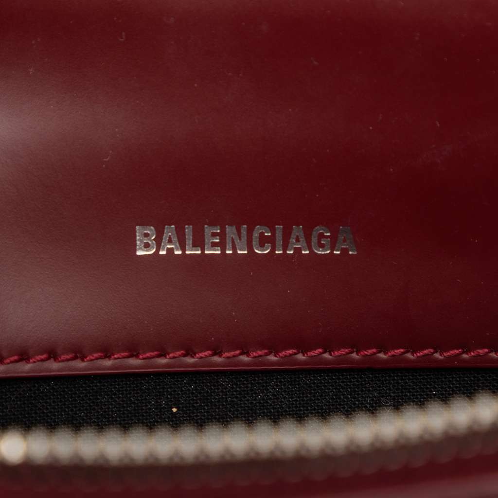 Balenciaga Canvas Logo Crossbody Brown Canvas Very good condition - Box View