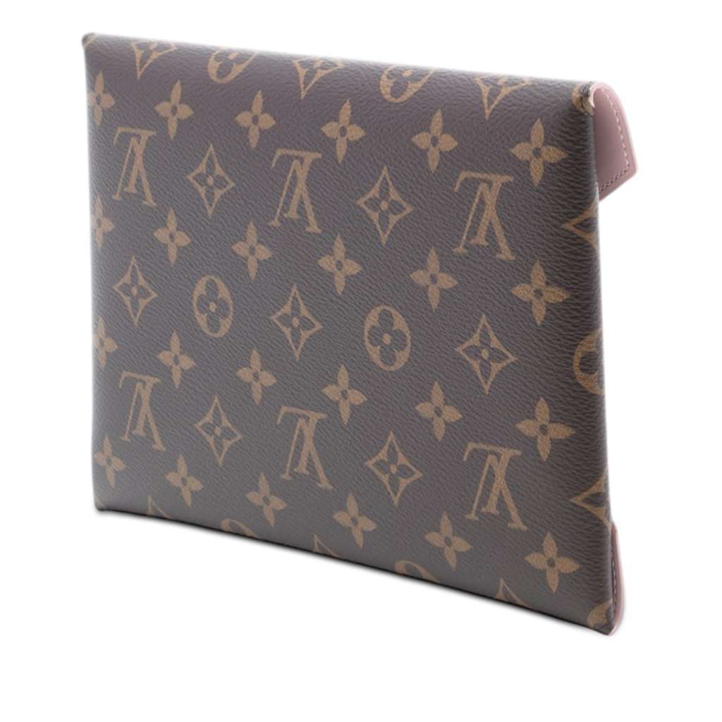 Louis Vuitton Monogram Pochette Kirigami Set Brown Very good condition - Back View
