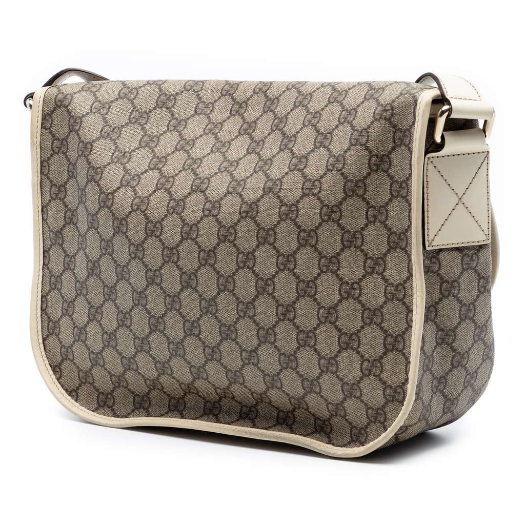 Gucci GG Supreme Crossbody Beige Very good condition - Back View