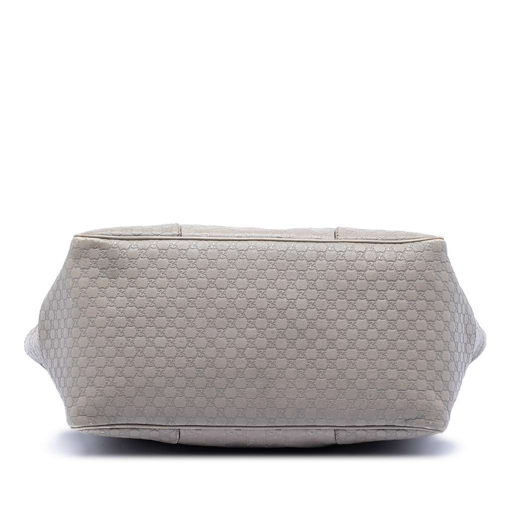 Gucci Guccissima Bree Tote Grey Leather Very good condition - Inside View