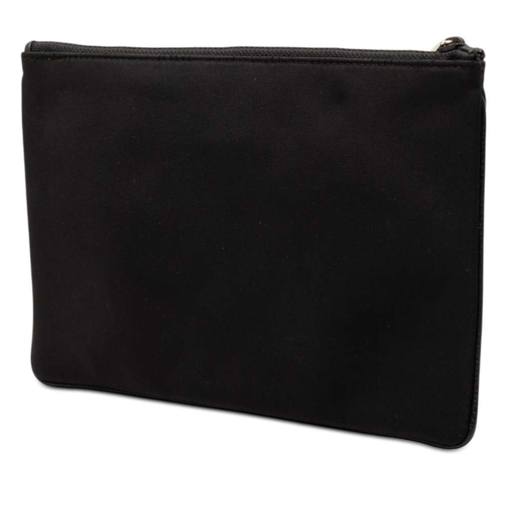 Dior Kaws Bee Nylon Pouch Black Very good condition - Back View