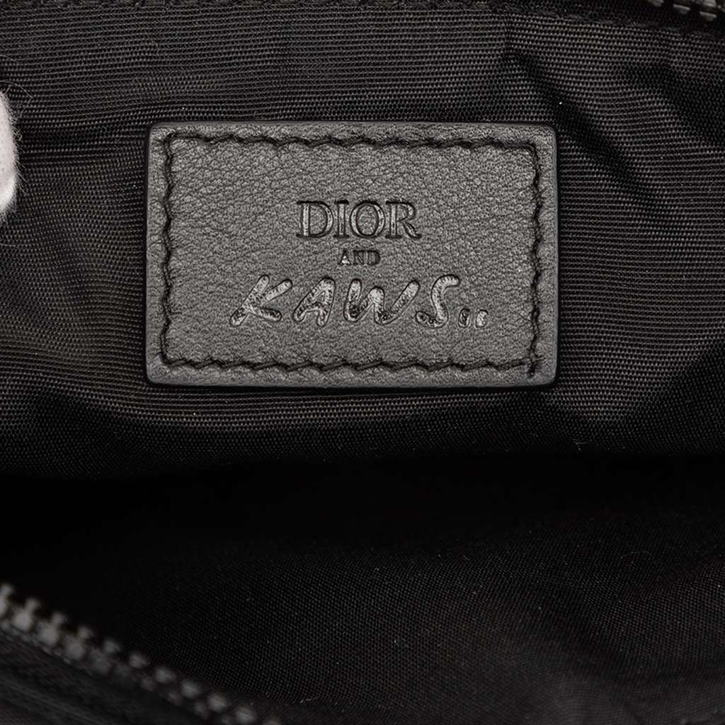 Dior Kaws Bee Nylon Pouch Black Very good condition - Box View