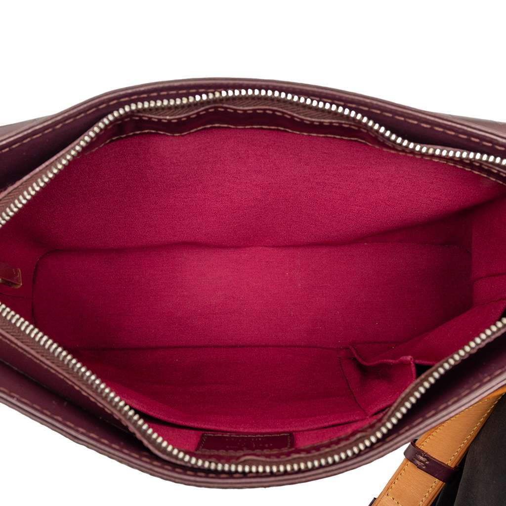 Louis Vuitton Monogram Mat Alston Red Leather Very good condition - Model View