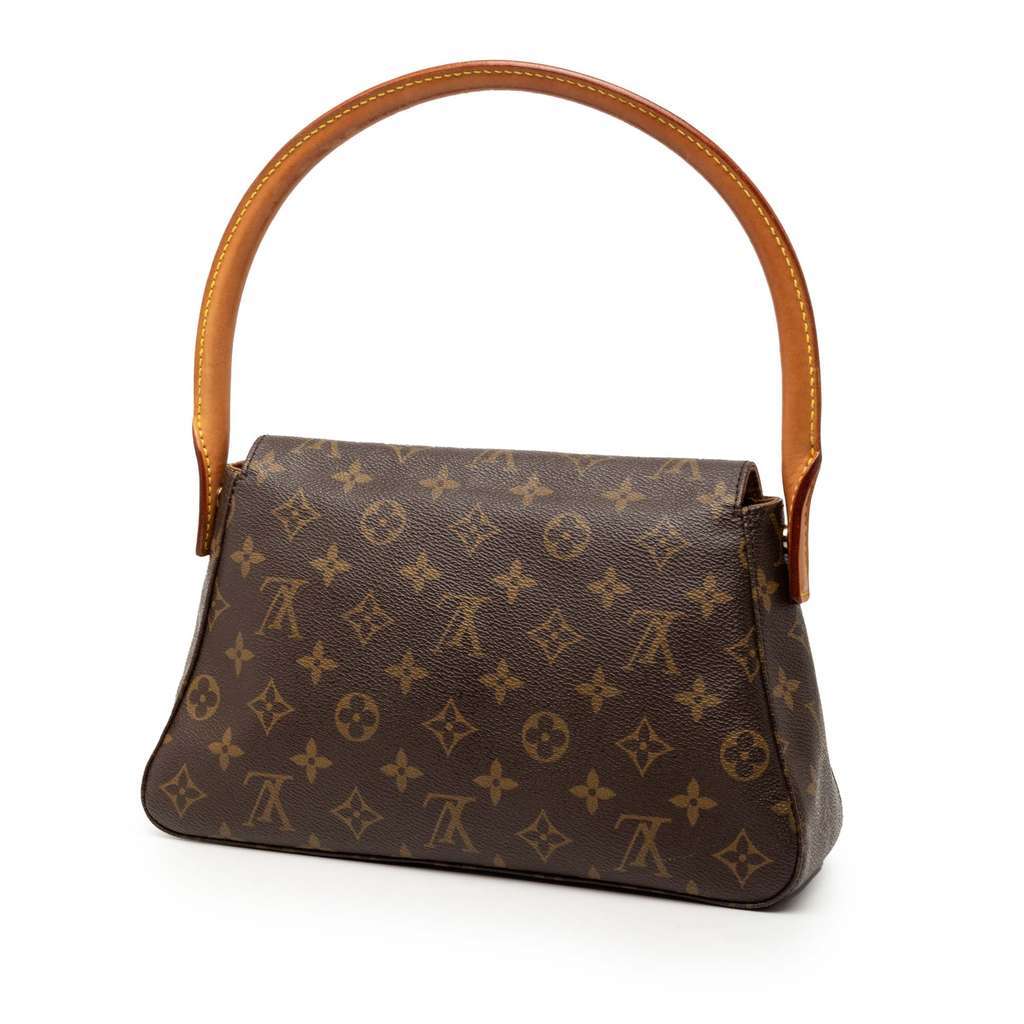 Louis Vuitton Monogram Mini Looping Brown Very good condition - Back View