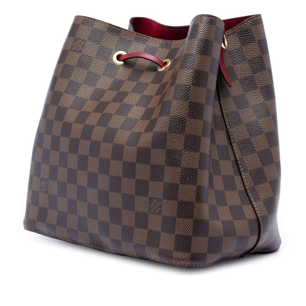 Louis Vuitton Damier Ebene Neonoe MM Brown Very good condition - Back View