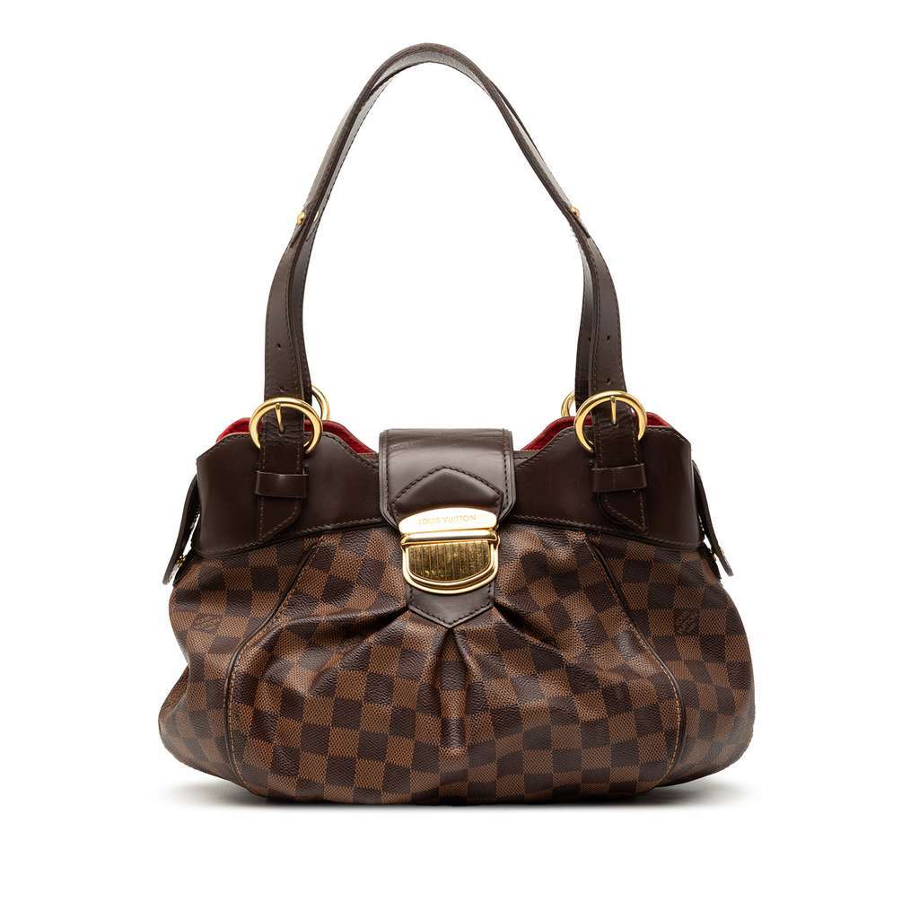 Louis Vuitton Damier Ebene Sistina PM Brown Very good condition - Front View