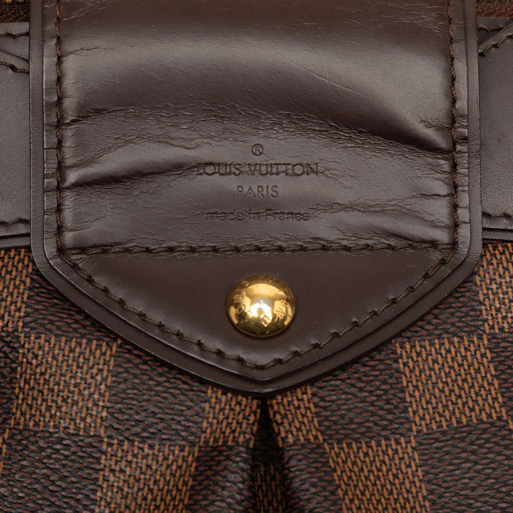 Louis Vuitton Damier Ebene Sistina PM Brown Very good condition - Box View
