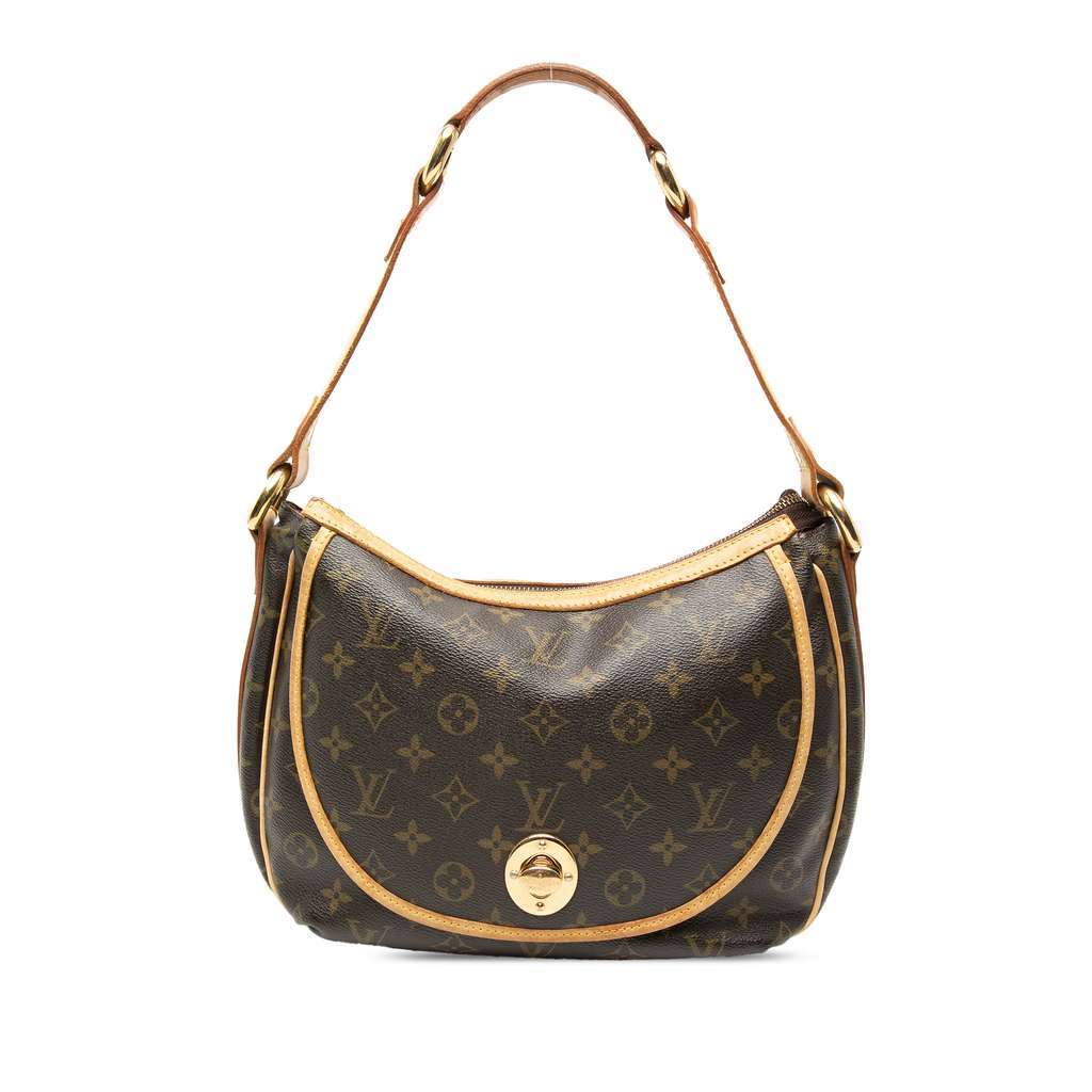 Louis Vuitton Monogram Tulum PM Brown Very good condition - Front View