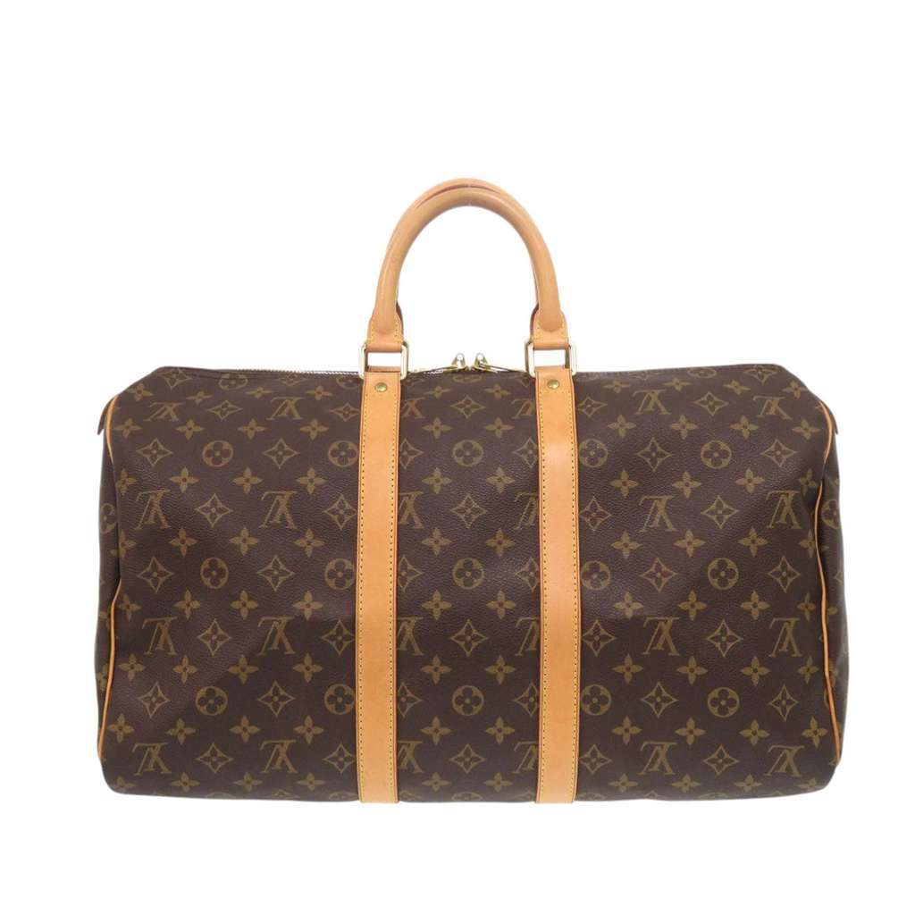 Louis Vuitton Monogram Keepall 45 Brown Very good condition - Front View