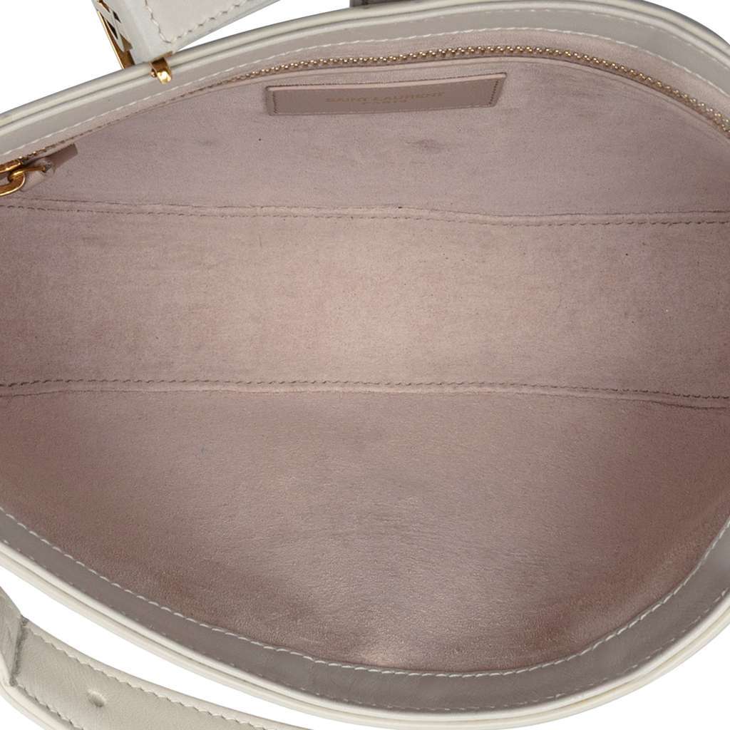 Saint Laurent Smooth Calfskin Le 5 a 7 Grey Leather Very good condition - Model View