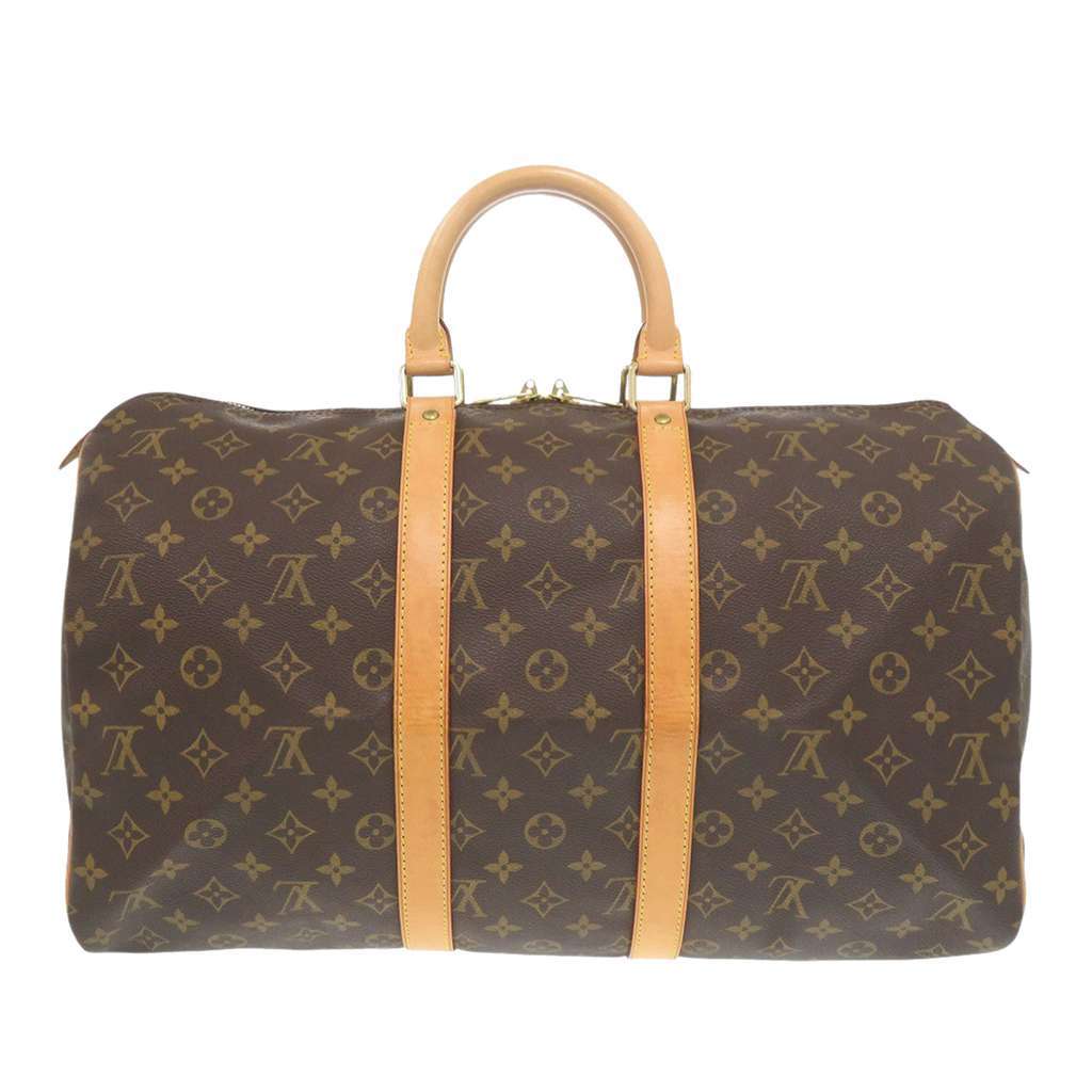 Louis Vuitton Monogram Keepall 45 Brown Very good - Back View