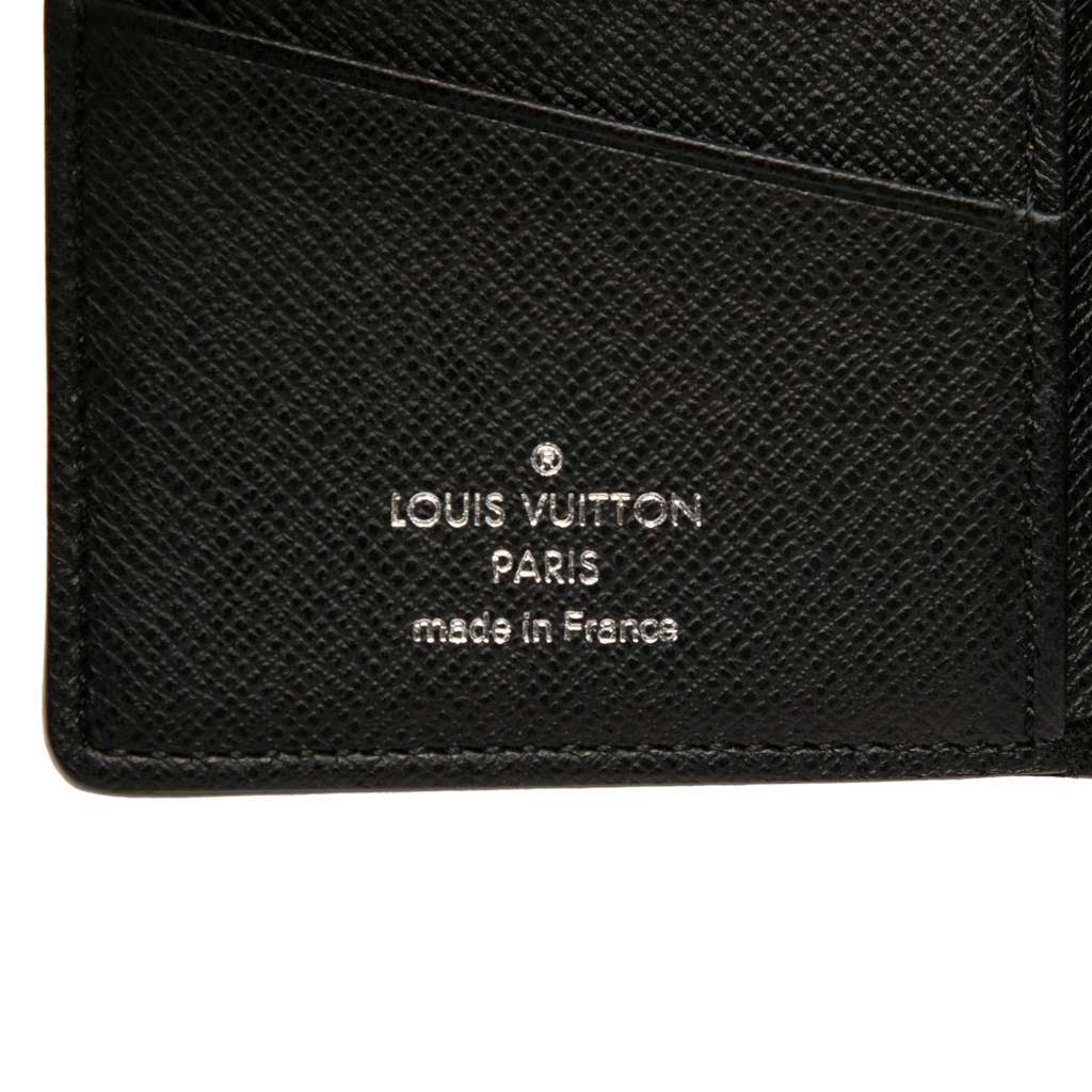 Louis Vuitton Damier Graphite Trifold Wallet Black Very good condition - Model View