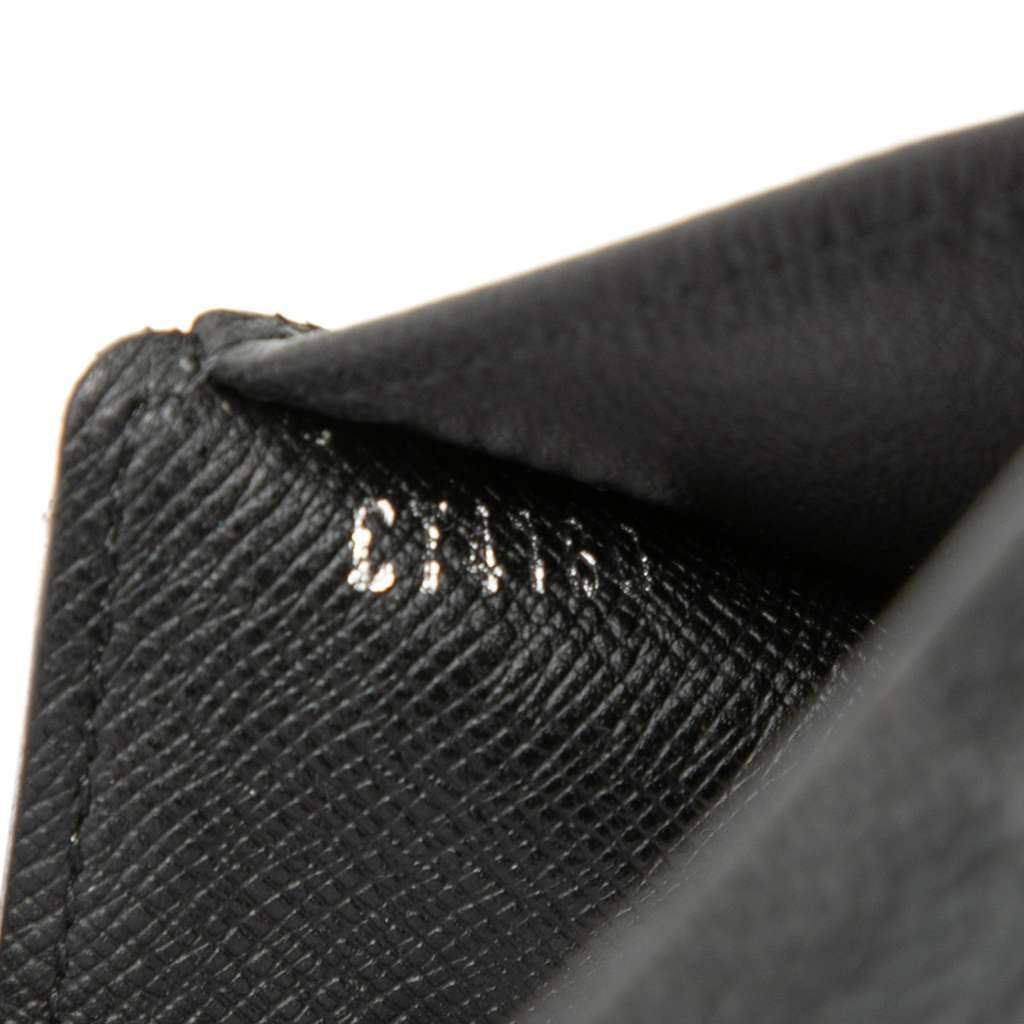 Louis Vuitton Damier Graphite Trifold Wallet Black Very good condition - Box View