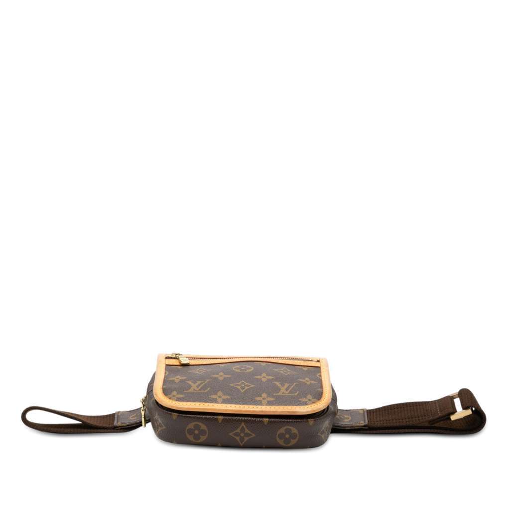Louis Vuitton Monogram Bosphore Belt Bag Brown Very good - Inside View
