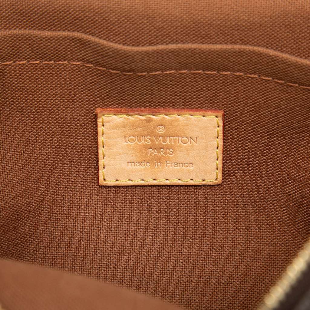 Louis Vuitton Monogram Bosphore Belt Bag Brown Very good - Box View