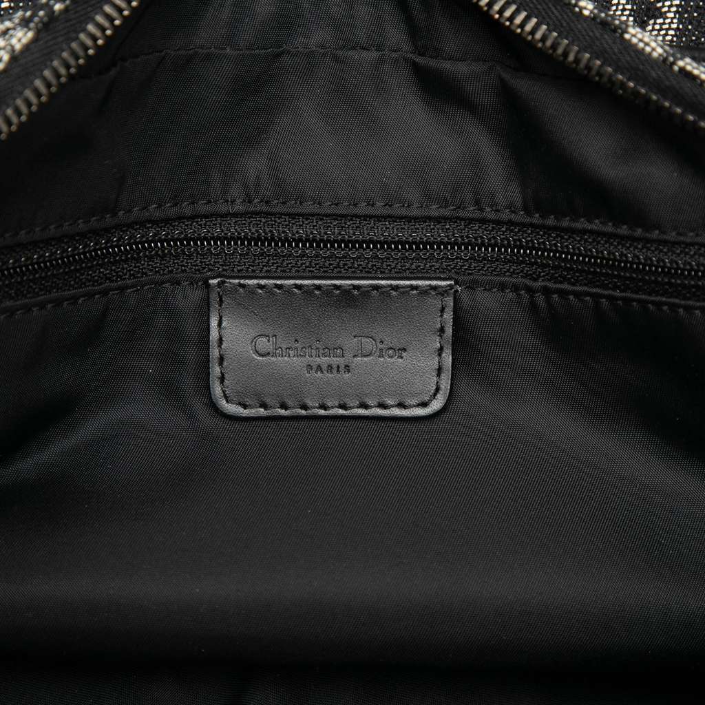 Dior Diorissimo Trotter Canvas Crossbody Black Canvas Very good condition - Box View