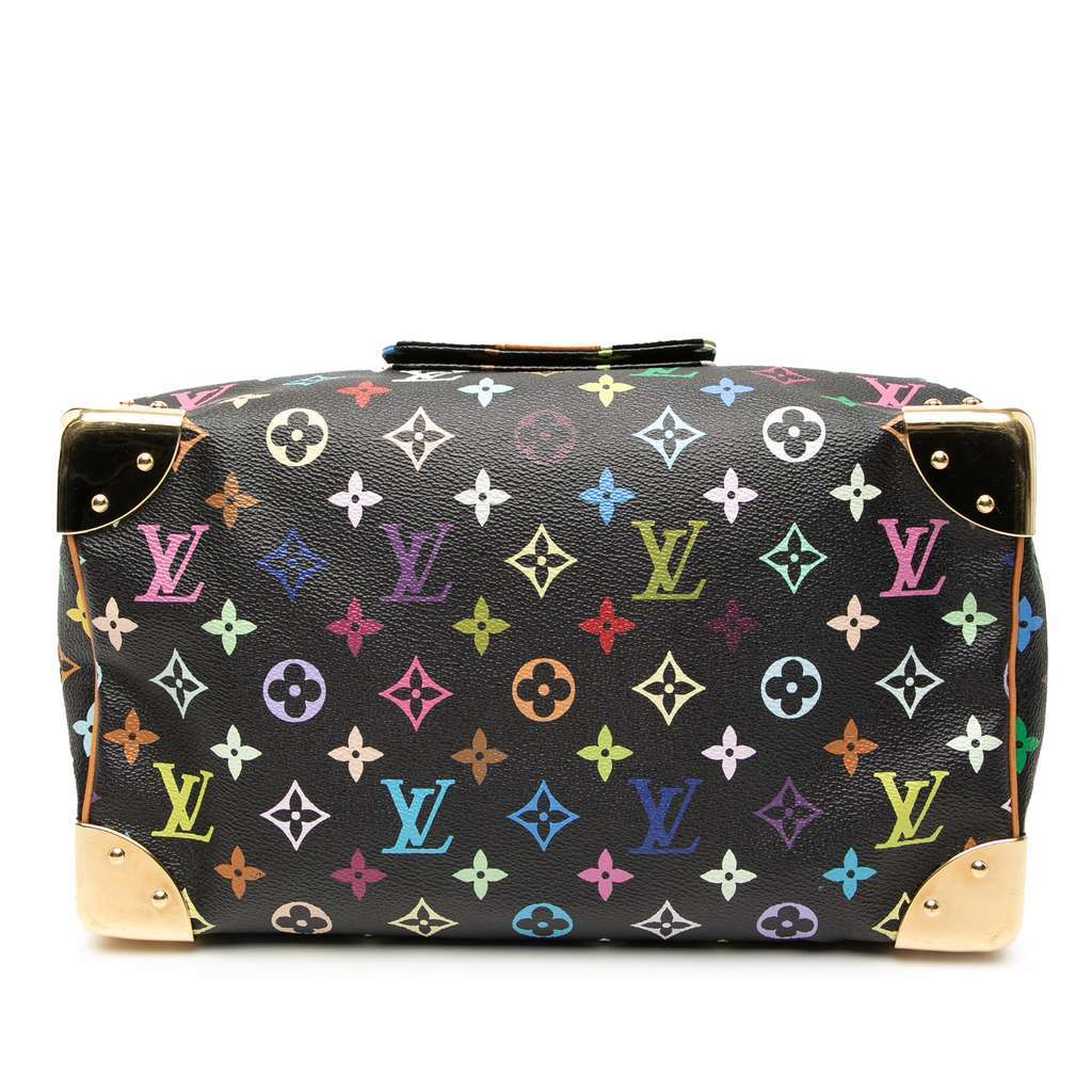 Louis Vuitton Monogram Multicolore Speedy 30 Black Very good condition - Inside View