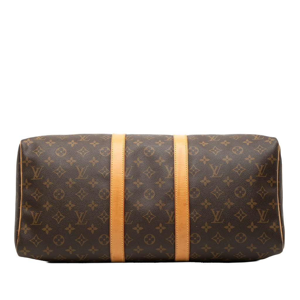 Louis Vuitton Monogram Keepall 45 Brown Good condition - Inside View