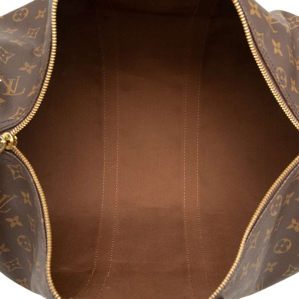Louis Vuitton Monogram Keepall 45 Brown Good condition - Model View