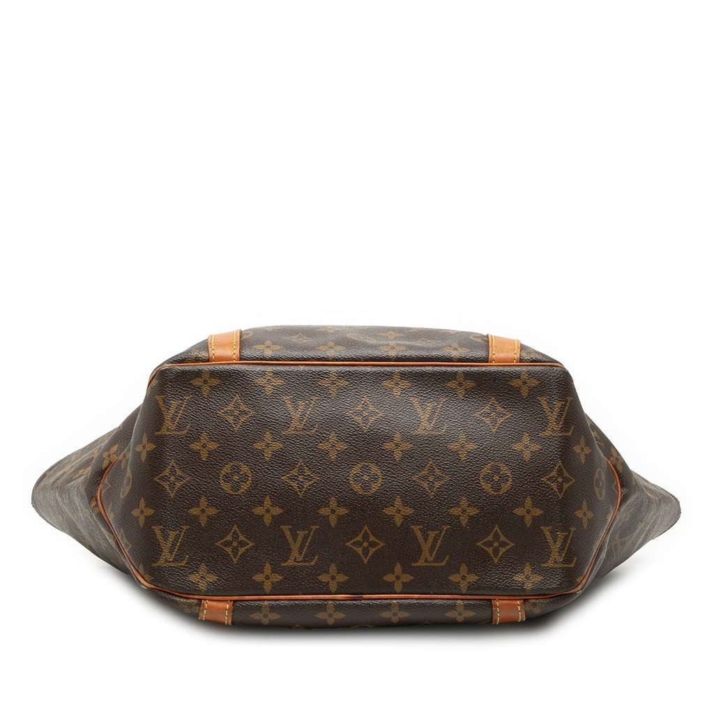 Louis Vuitton Monogram Sac Shopping Brown Good condition - Inside View