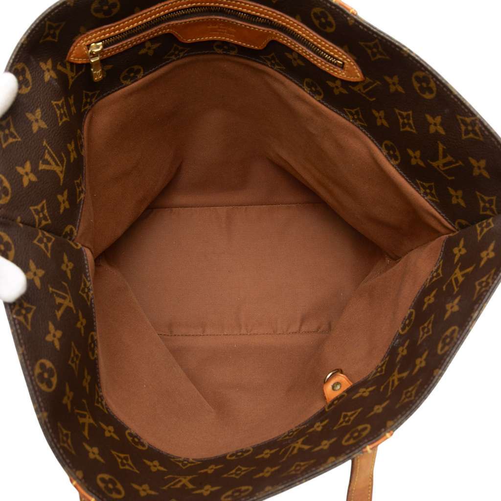 Louis Vuitton Monogram Sac Shopping Brown Good condition - Model View
