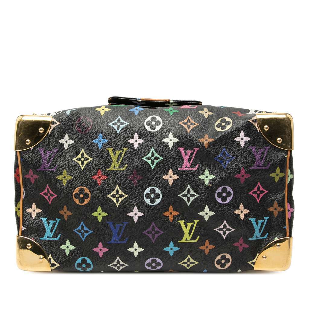 Louis Vuitton Monogram Multicolore Speedy 30 Black Very good condition - Inside View