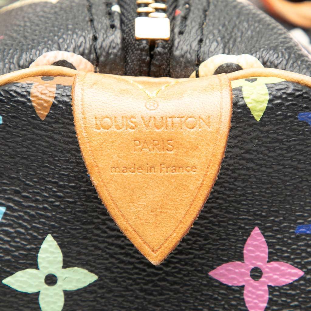 Louis Vuitton Monogram Multicolore Speedy 30 Black Very good condition - Box View