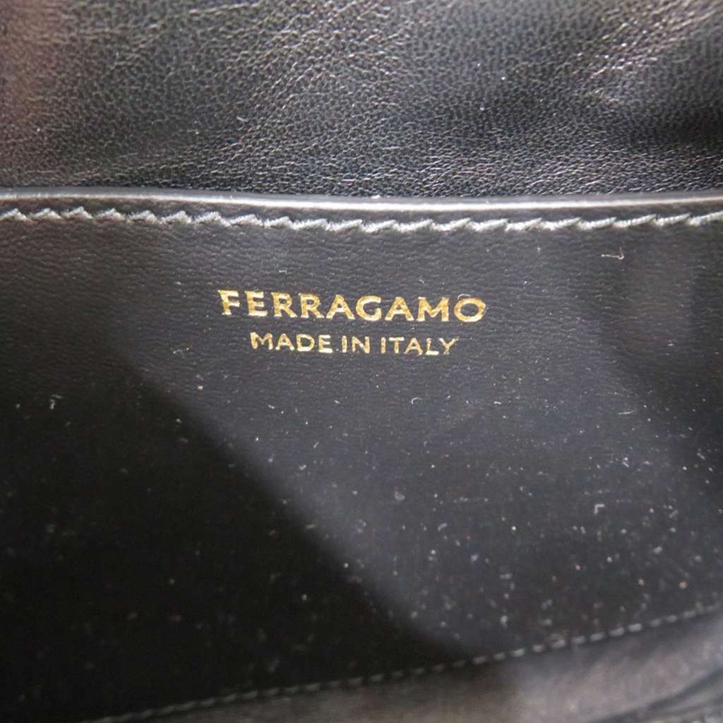 Salvatore Ferragamo Leather Gancini Eram Crossbody Pink Leather Very good condition - Box View