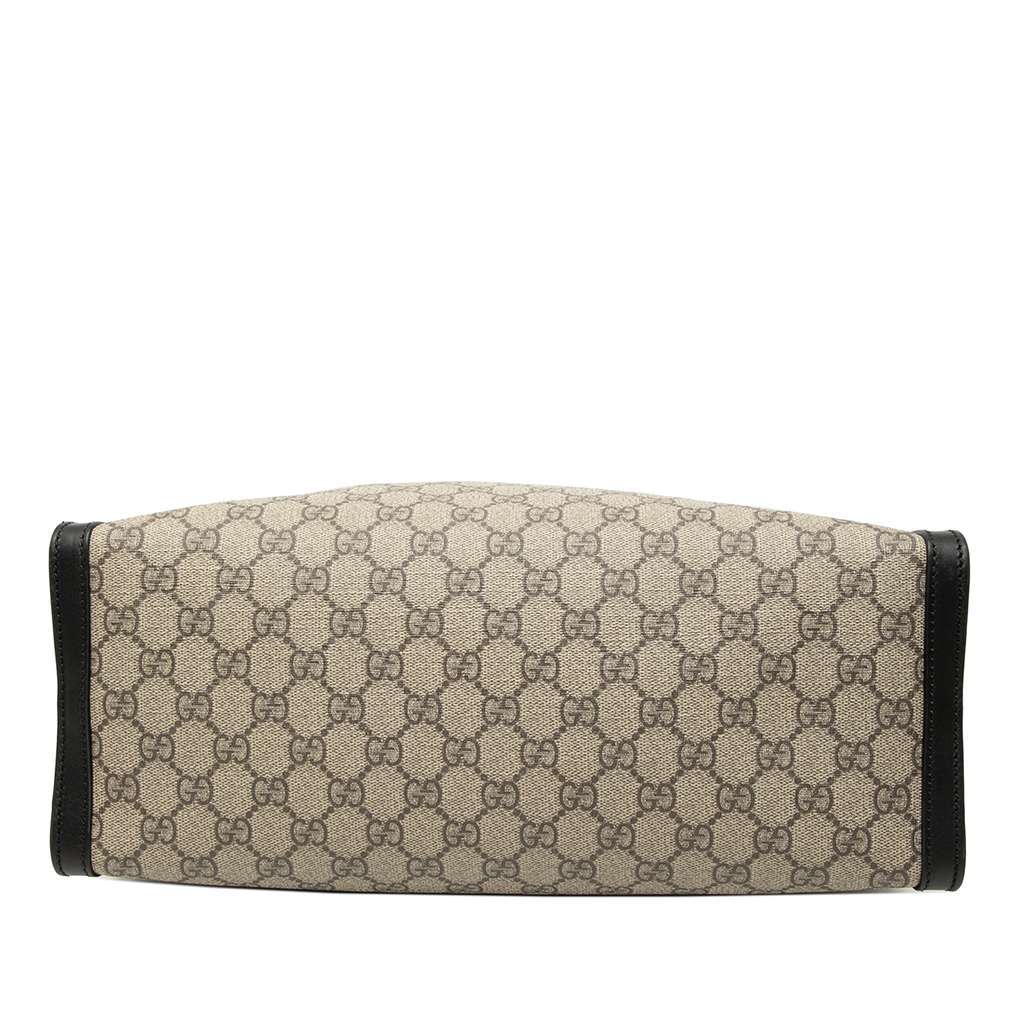 Gucci Medium GG Supreme Padlock Tote Beige Canvas Very good condition - Inside View