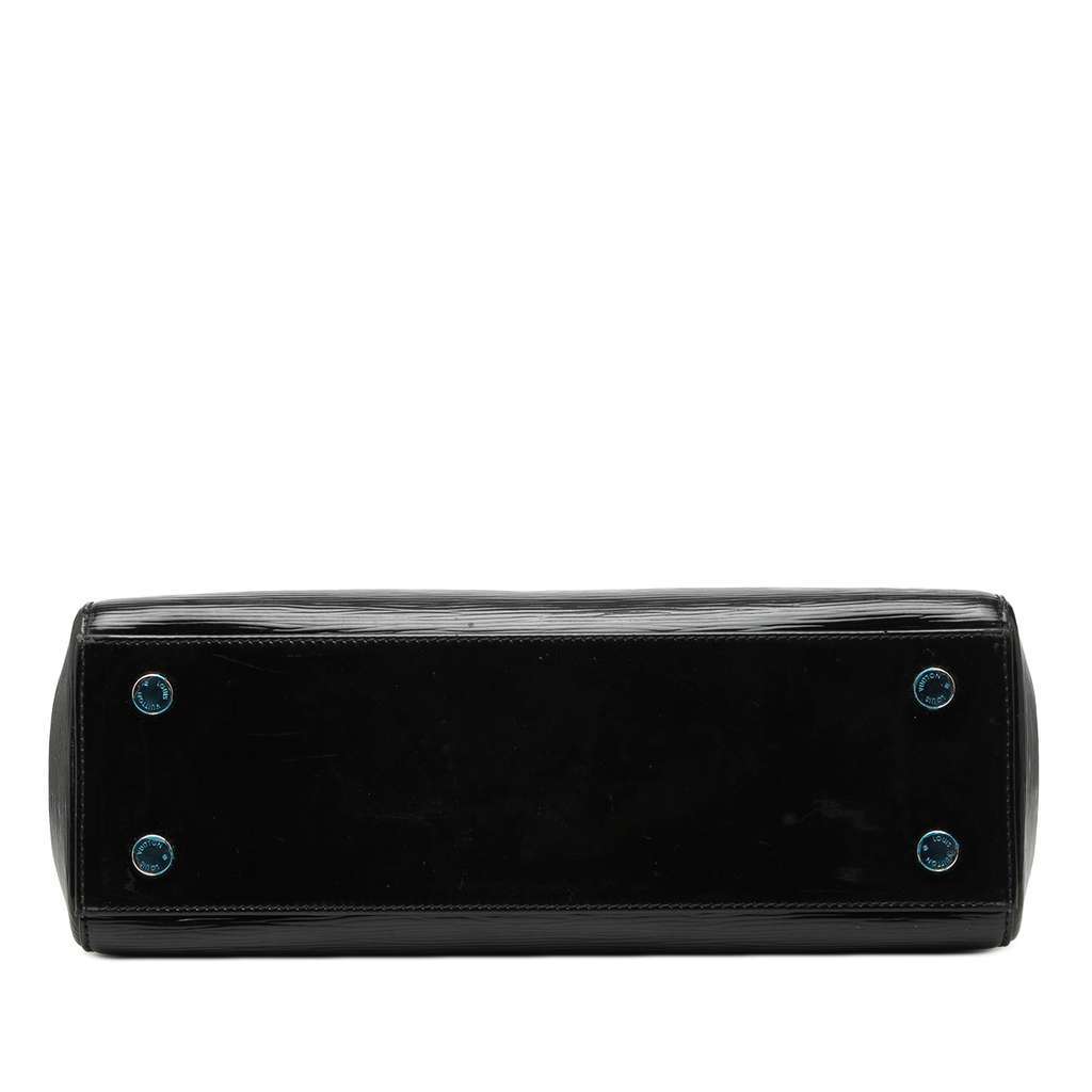 Louis Vuitton Electric Epi Brea MM Black Leather Good - Back View