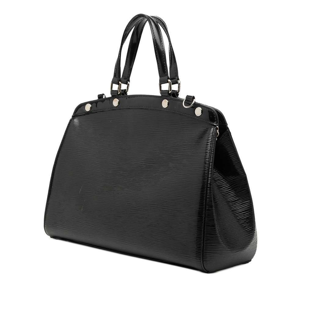 Louis Vuitton Electric Epi Brea MM Black Leather Good - Inside View