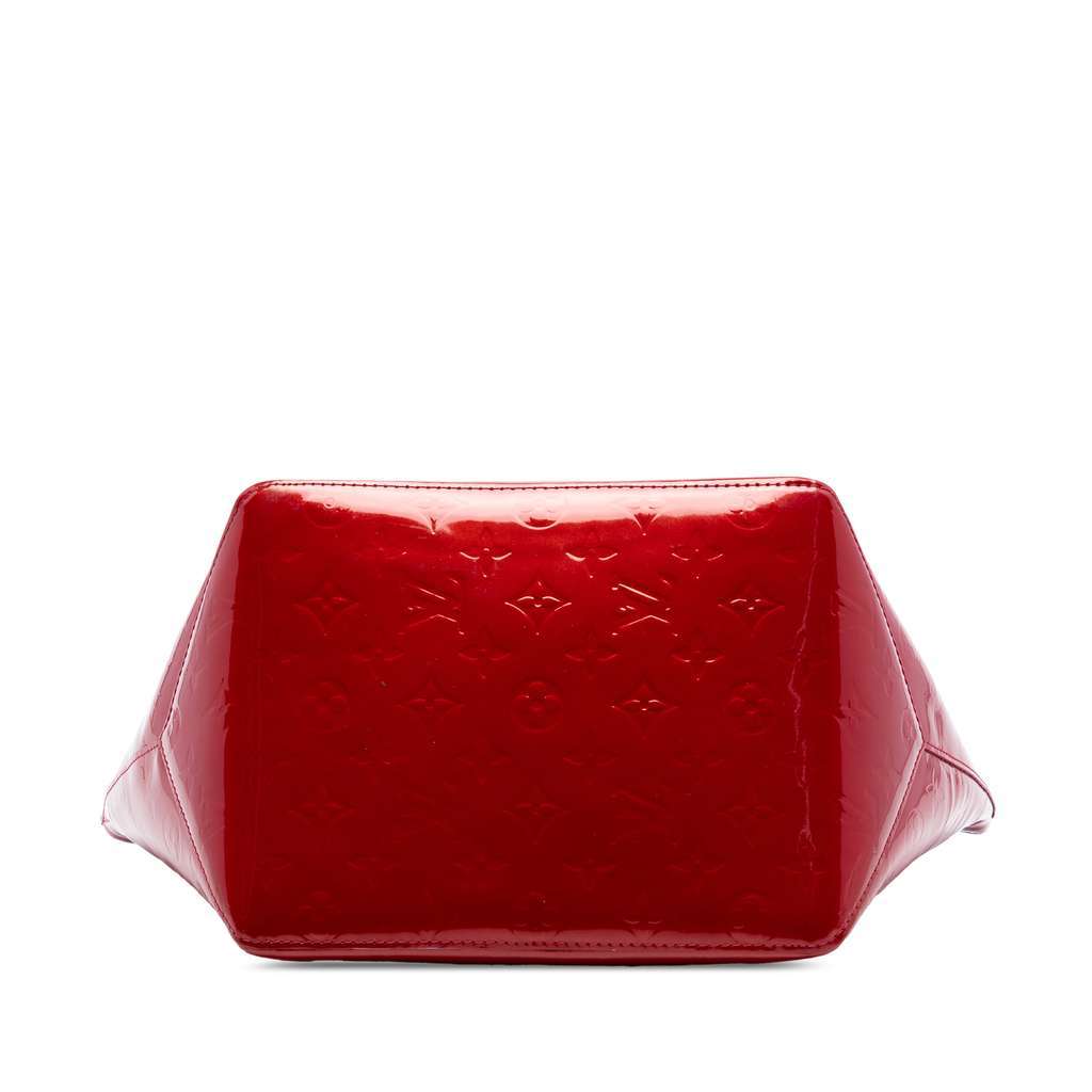 Louis Vuitton Monogram Vernis Bellevue PM Red Leather Very good condition - Inside View