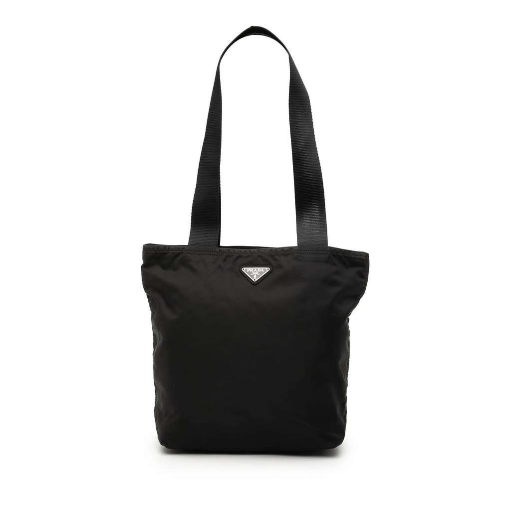 Prada Tessuto Tote Black Very good - Front View