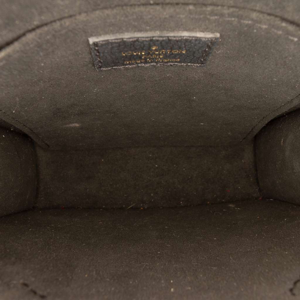 Louis Vuitton Bicolor Monogram Empreinte Petit Sac Plat Black Leather Very good condition - Model View