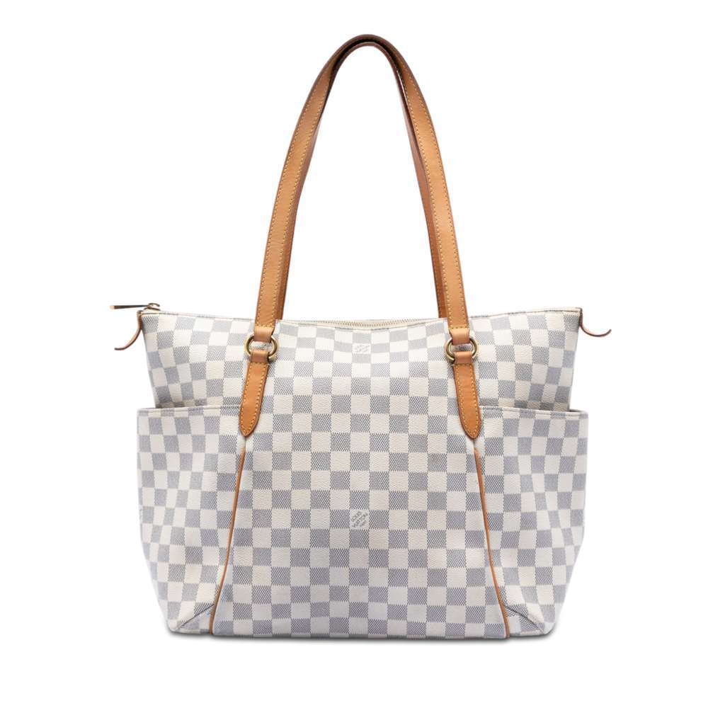 Louis Vuitton Damier Azur Totally MM White Very good condition - Front View