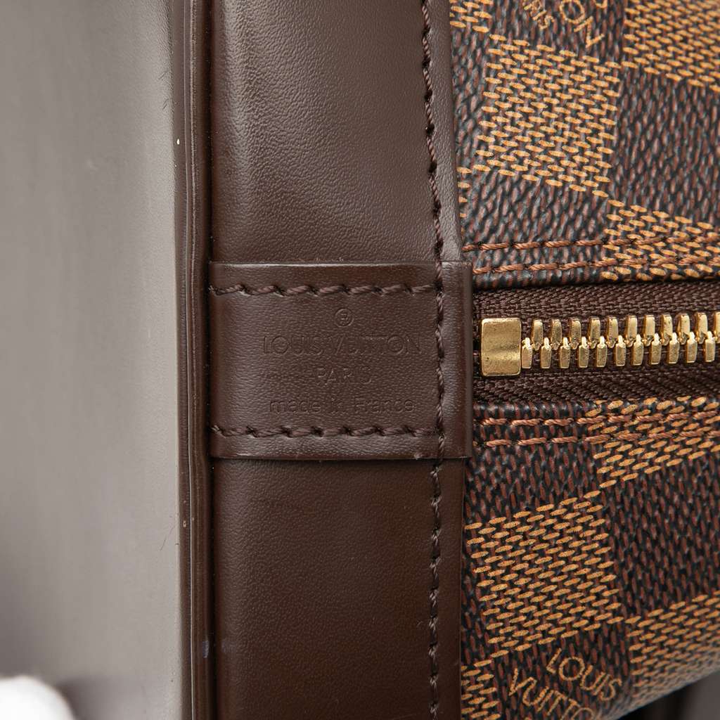 Louis Vuitton Damier Ebene Alma PM Brown Very good - Box View