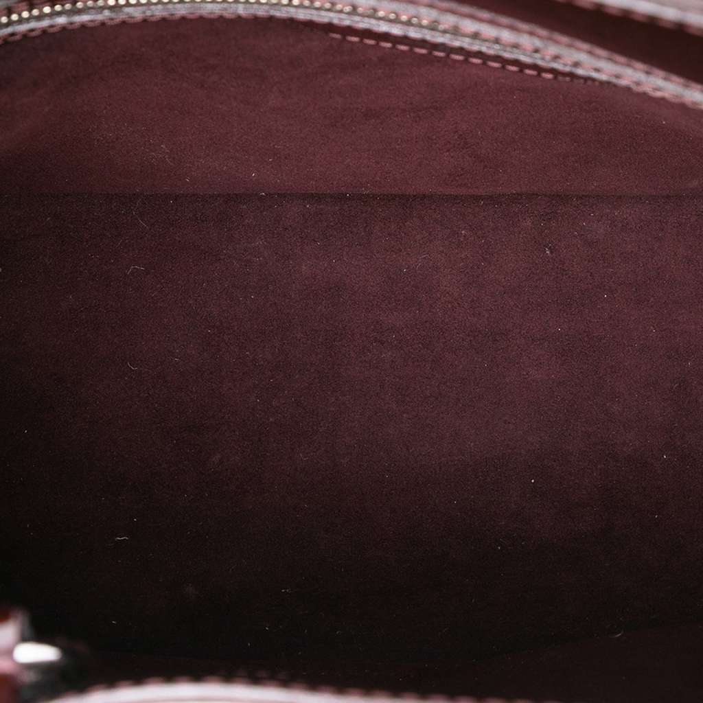 Louis Vuitton Electric Epi Mirabeau GM Purple Leather Very good - Model View