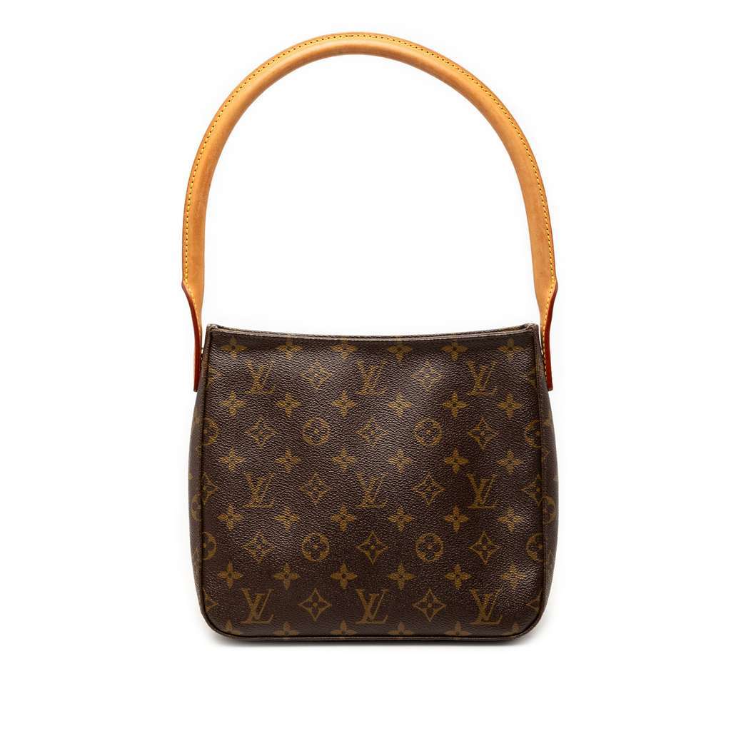Louis Vuitton Monogram Looping MM Brown Very good - Front View